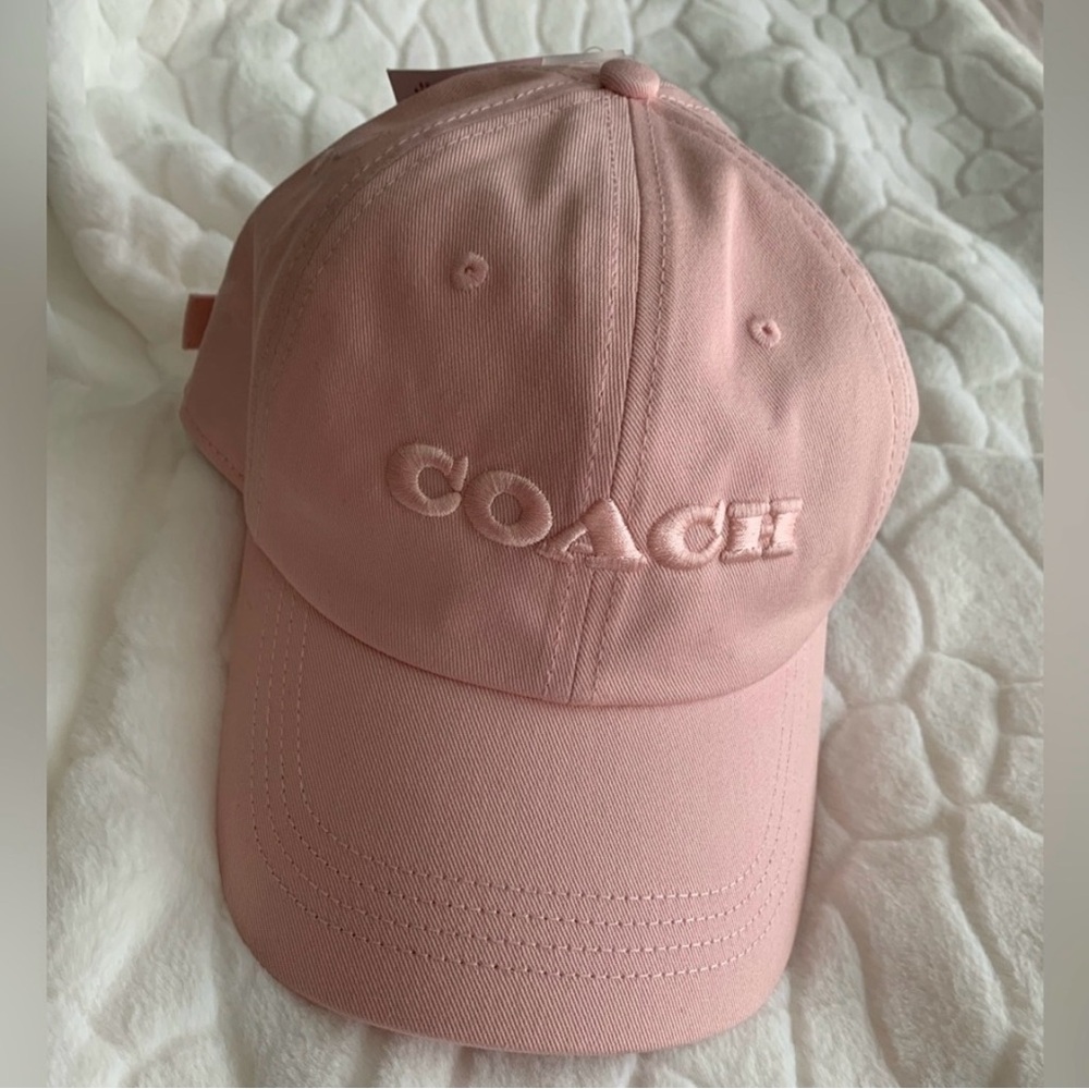 Coach Pink Baseball Cap